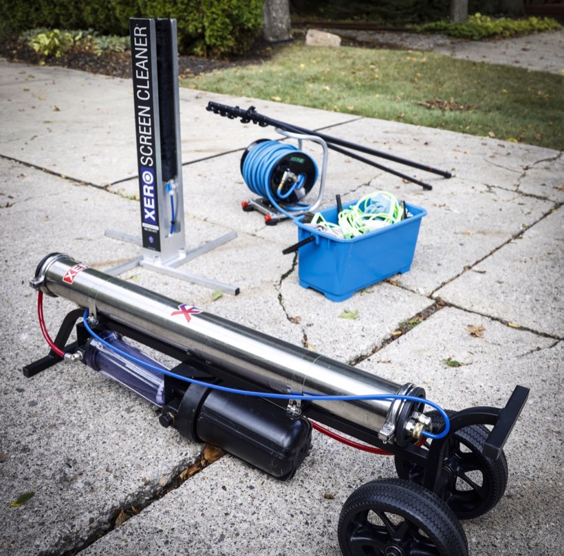 Willis Windows pure-water filtration system and gear